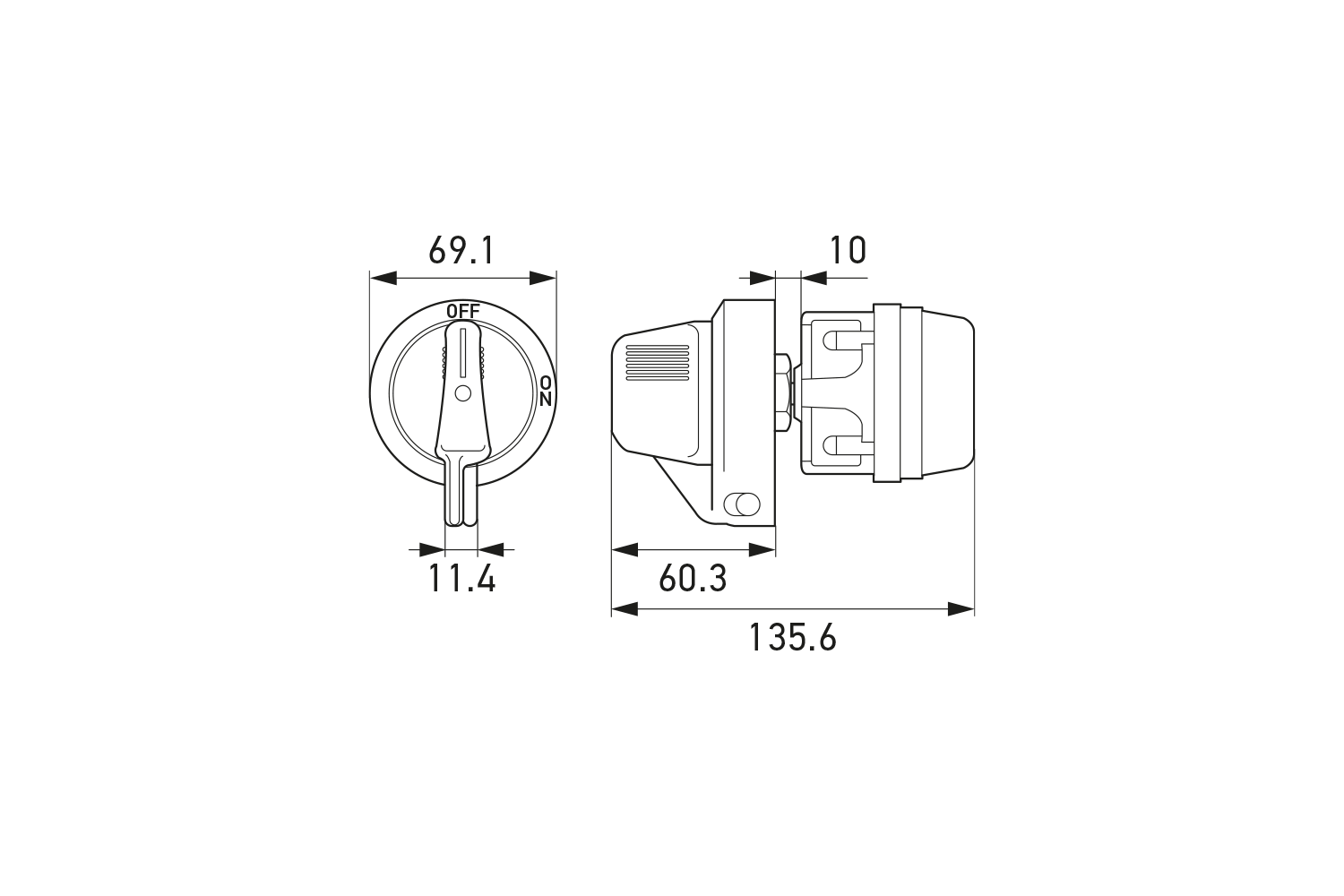Hella Battery Master Lockout Switches for mining - Image 4