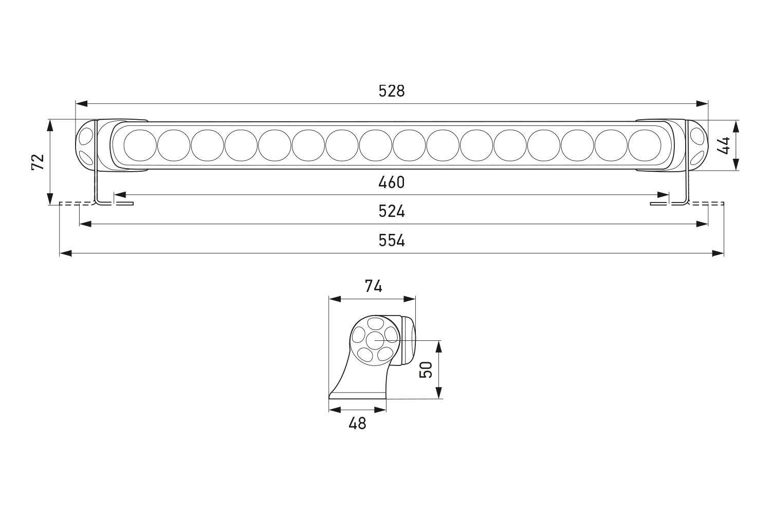 Hella RokLUME S700 Red - Image 3